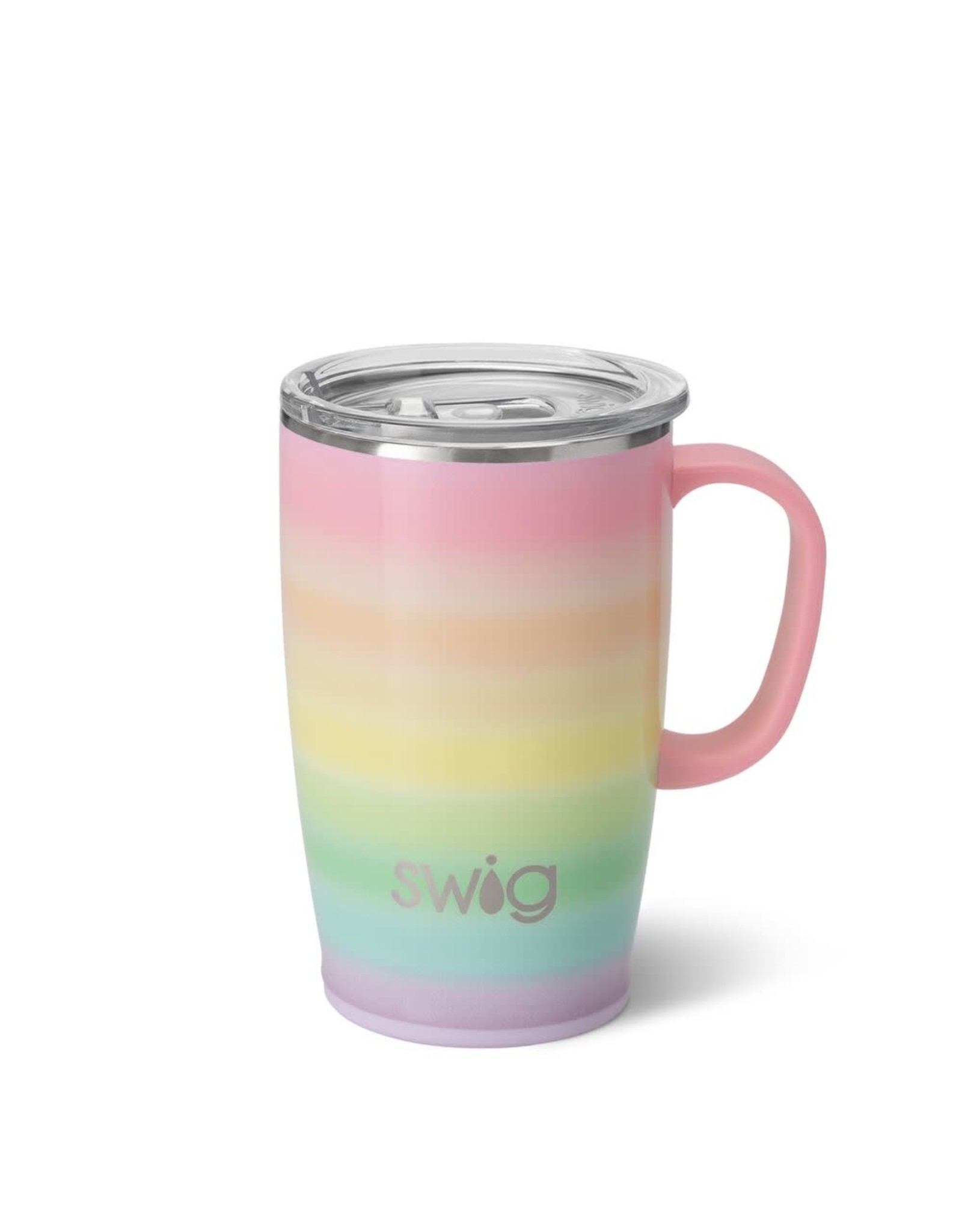 Over the Rainbow 18 oz travel mug