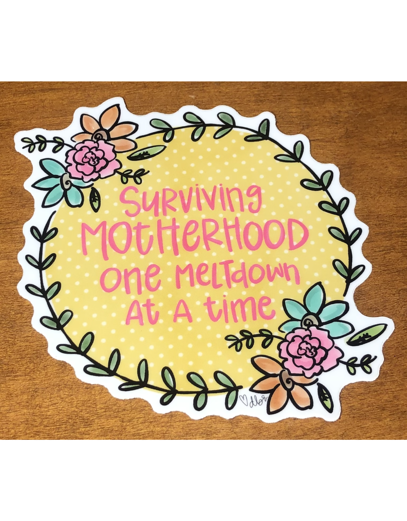 Surviving Motherhood sticker