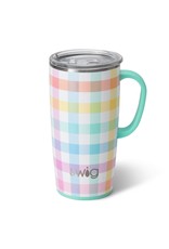 Pretty in Plaid Travel Mug 22 oz