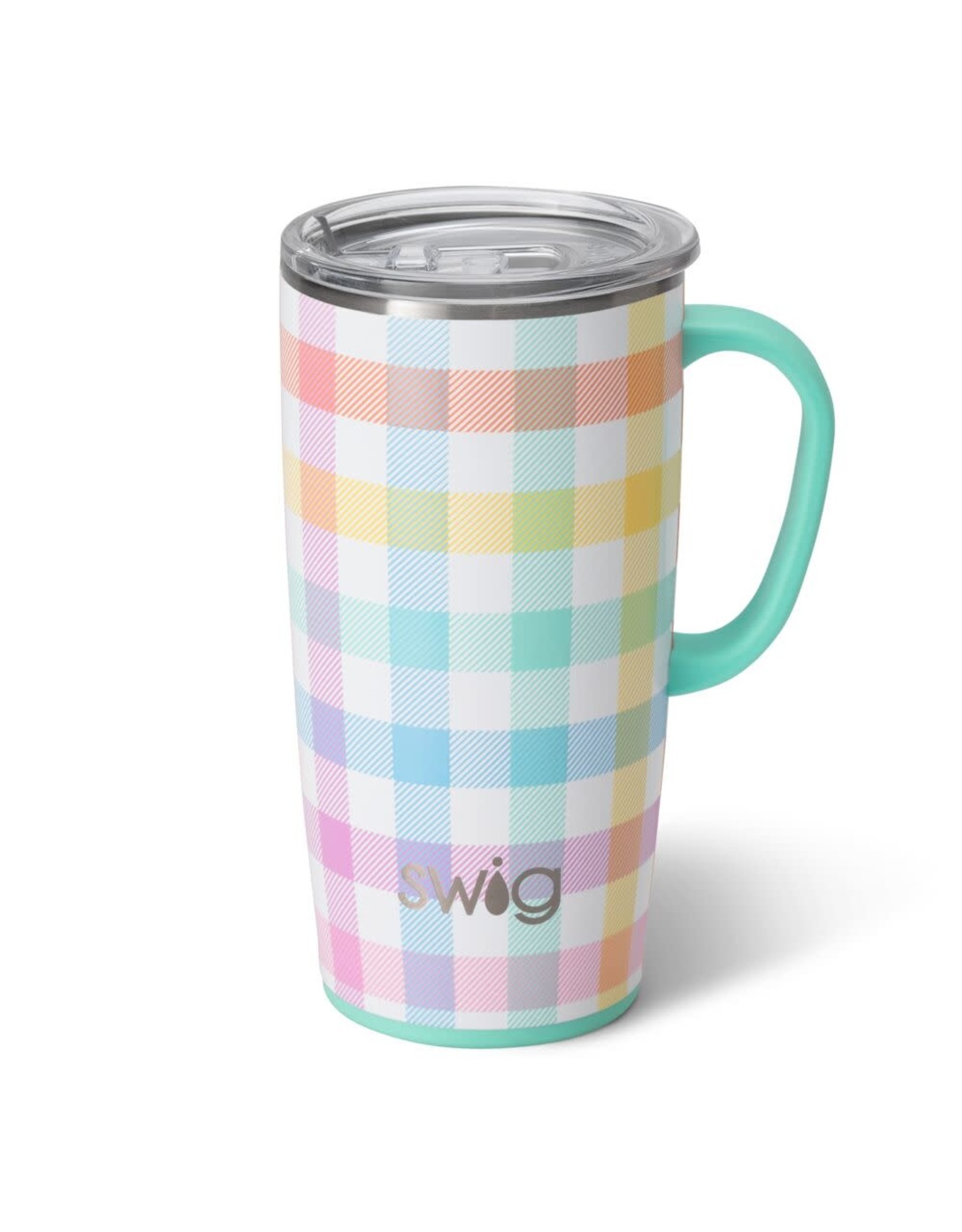 Pretty in Plaid Travel Mug 22 oz