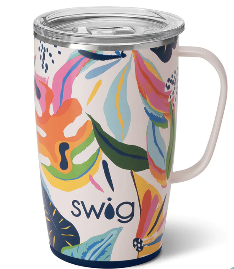 Swig Travel Mug 18oz - Frilly Lilly
