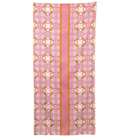 Palace Tile Pink Microfiber beach towel