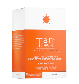 Tan Towel 1/2 med-dark skin