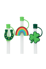 St. Patricks Day straw toppers