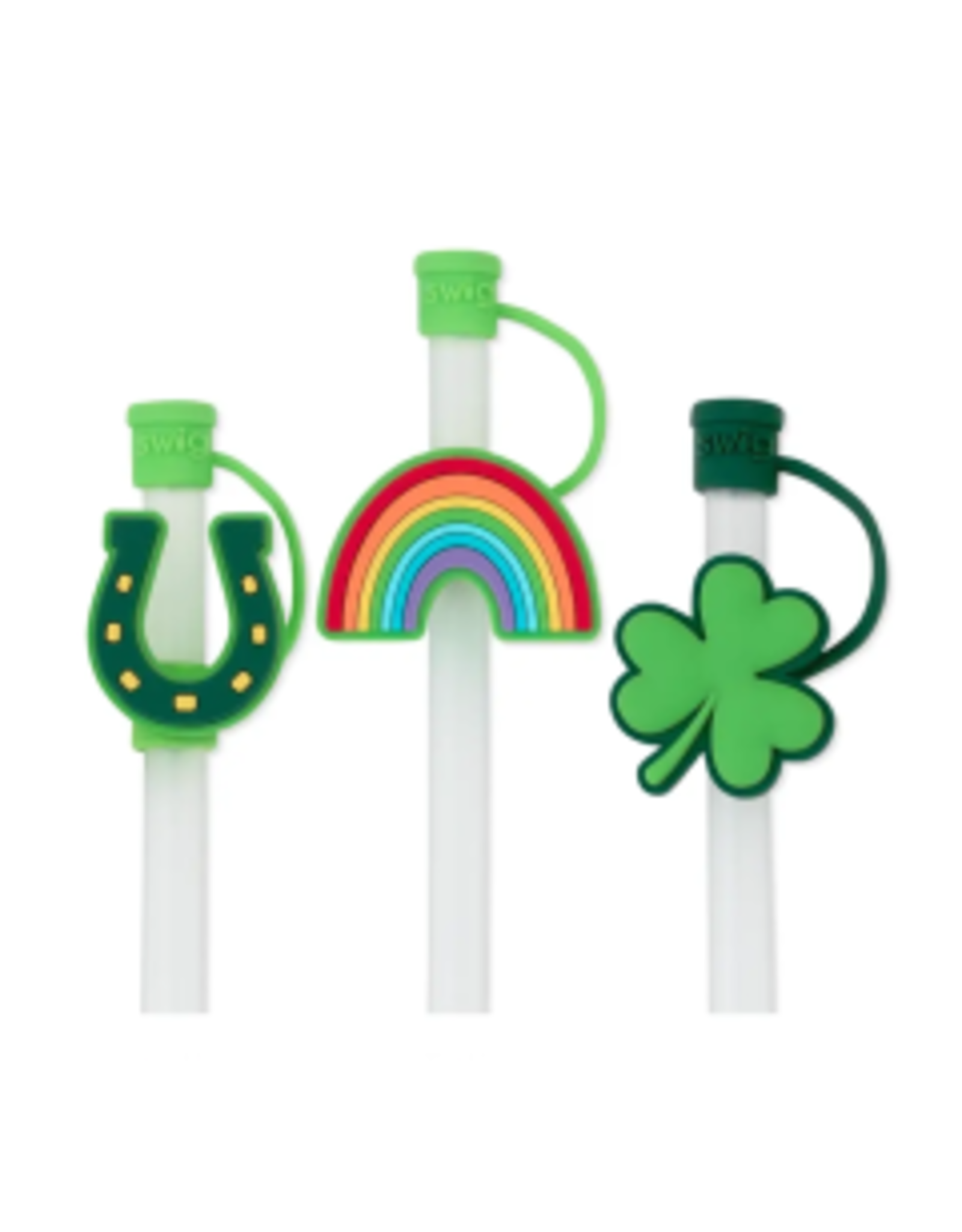 St. Patricks Day straw toppers