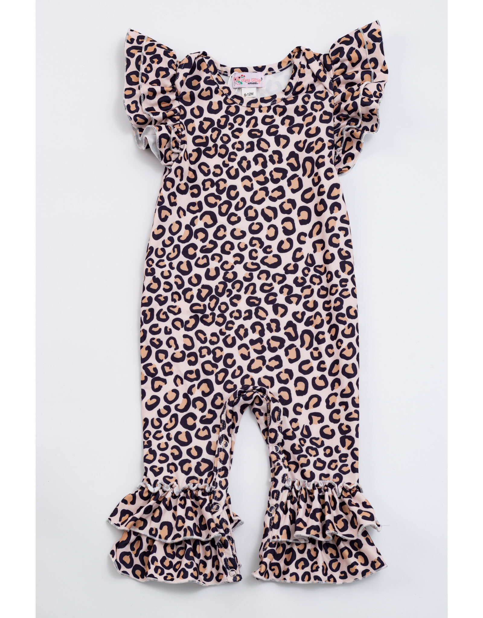 Cheetah Baby romper 0-6 month
