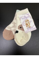 Puppy plush socks 1-3 yrs