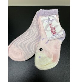 Unicorn plush socks 3-5 yrs