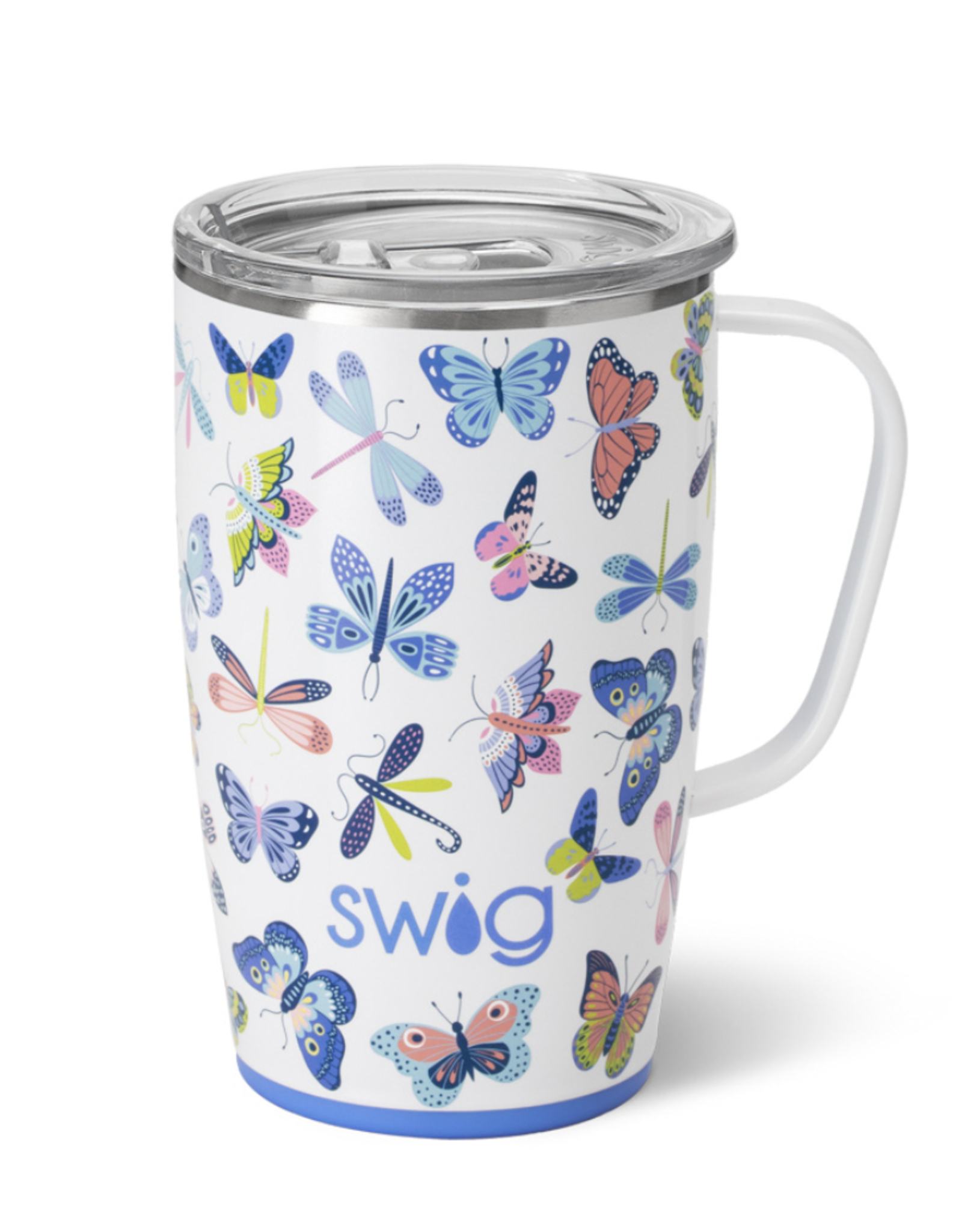 Butterfly Bliss 18 oz travel mug