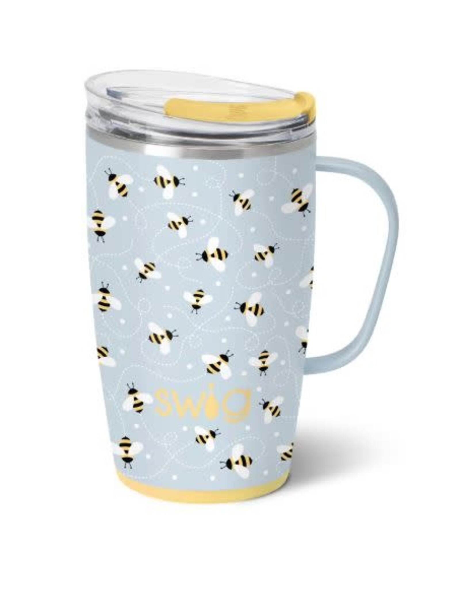 Busy Bee 18 oz travel mug