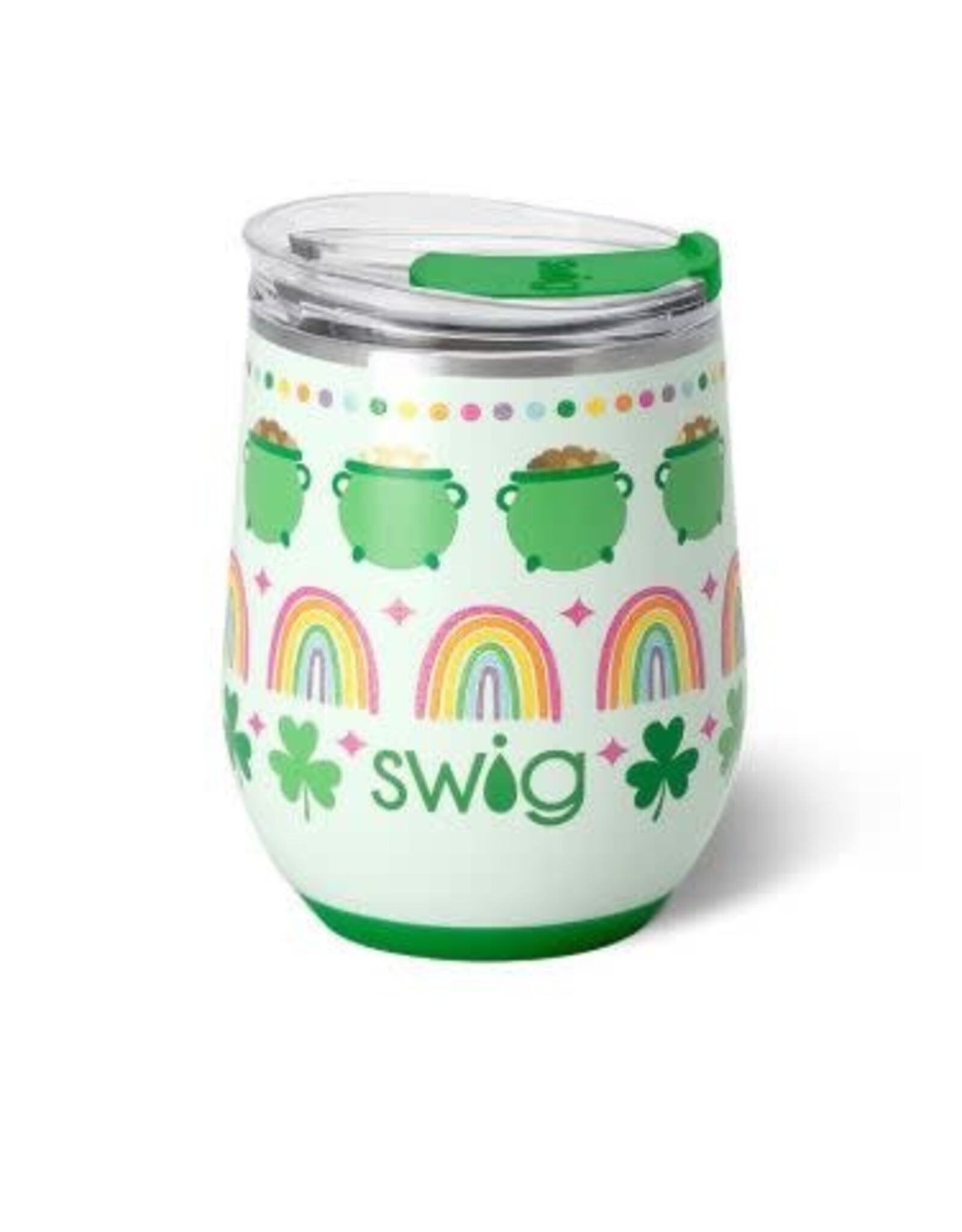 Lucky Charm stemless wine cup