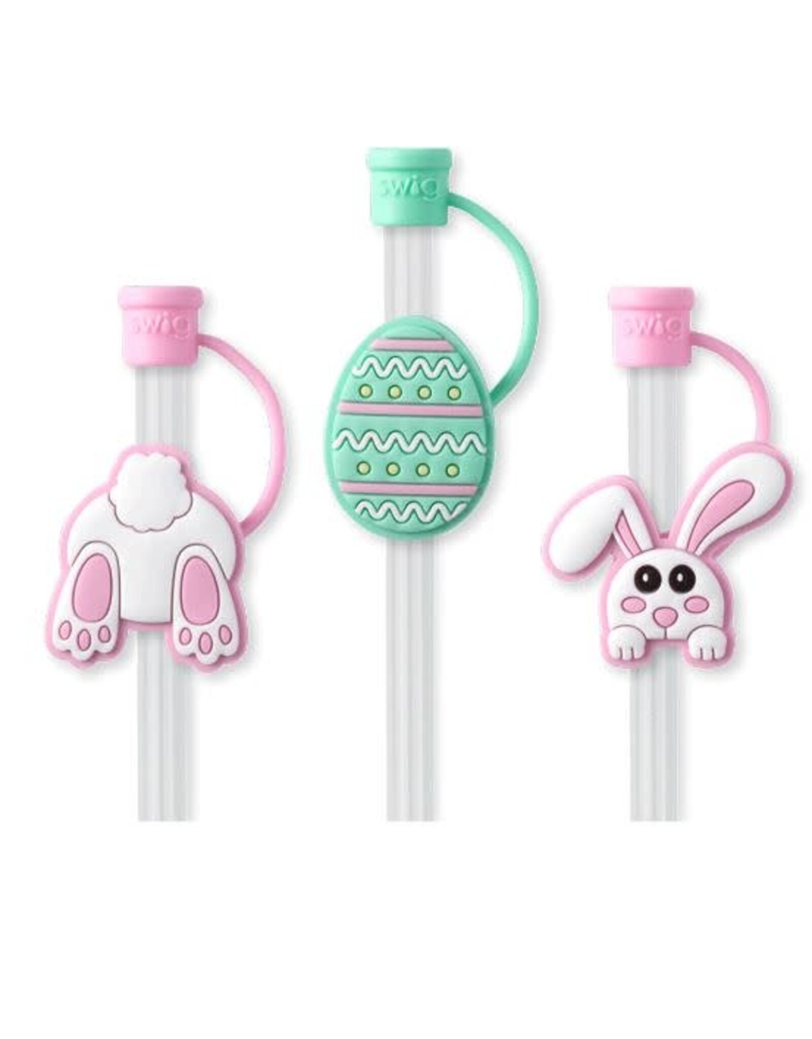 Bunny Trail straws with toppers