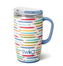 Teacher Life 18 oz travel mug