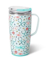 Scrub Life 22 oz travel mug