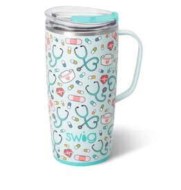 Scrub Life 22 oz travel mug