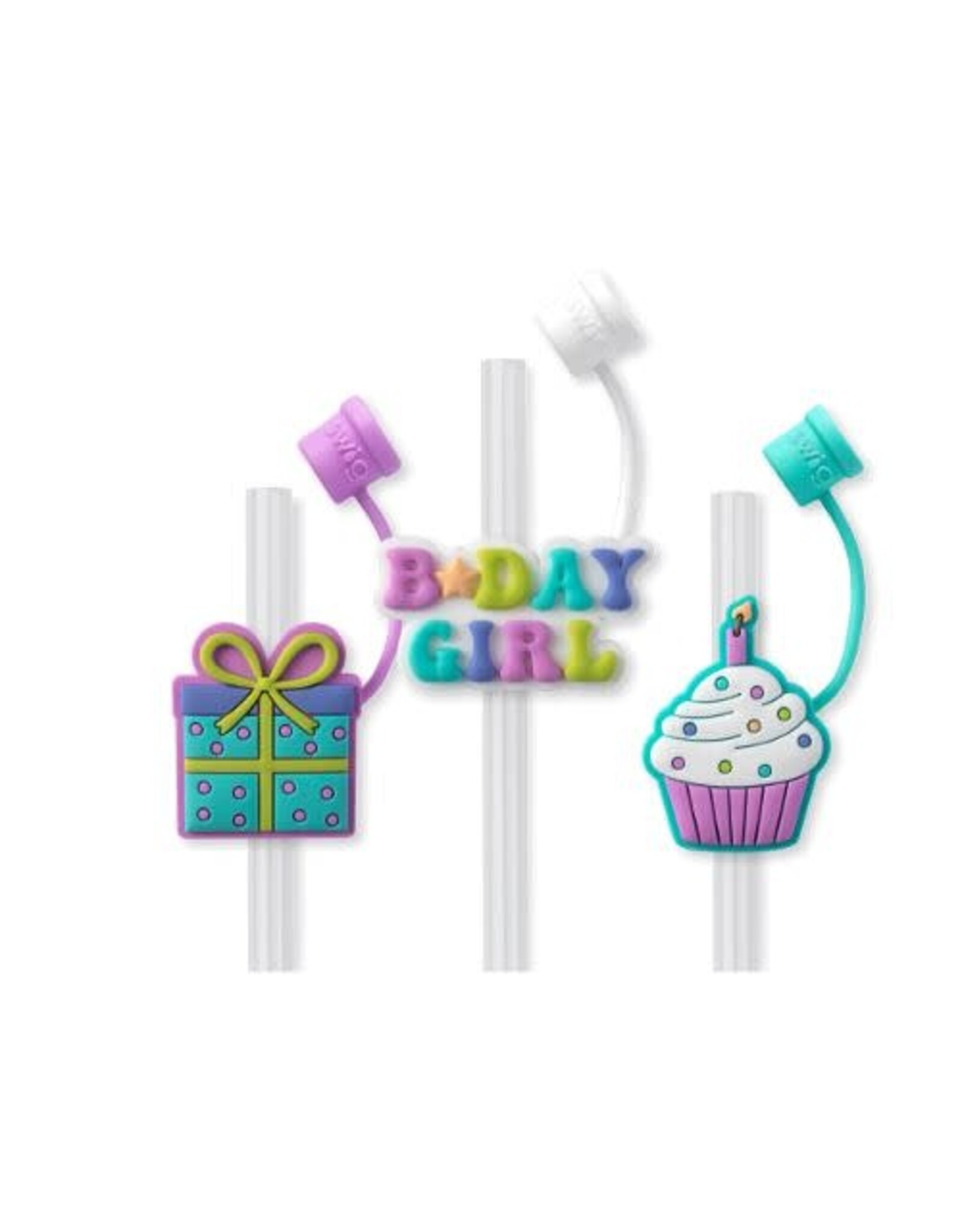 Make a Wish straws with toppers