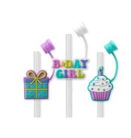 Make a Wish straws with toppers