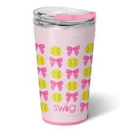 Pitch Hit Run 24oz party cup