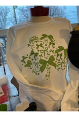 Shamrock Bow Collage Sweatshirt