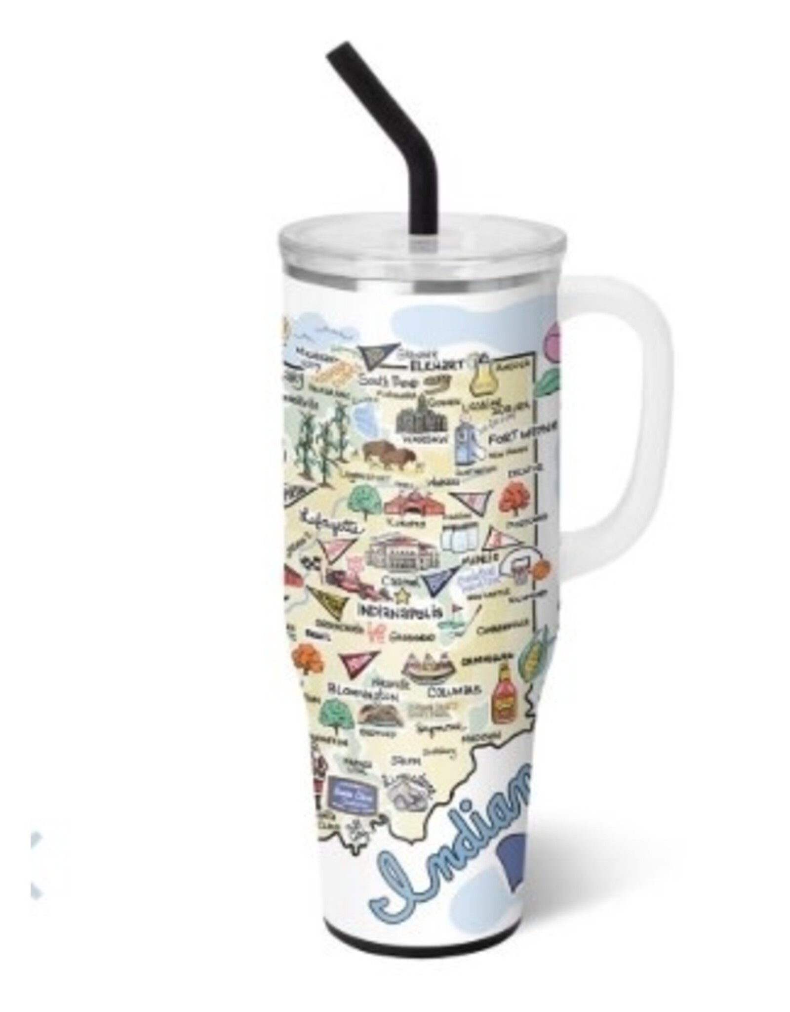 Indiana 40 oz mega mug
