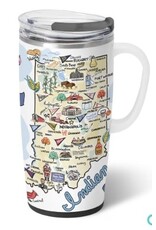 Indiana 22 oz travel mug
