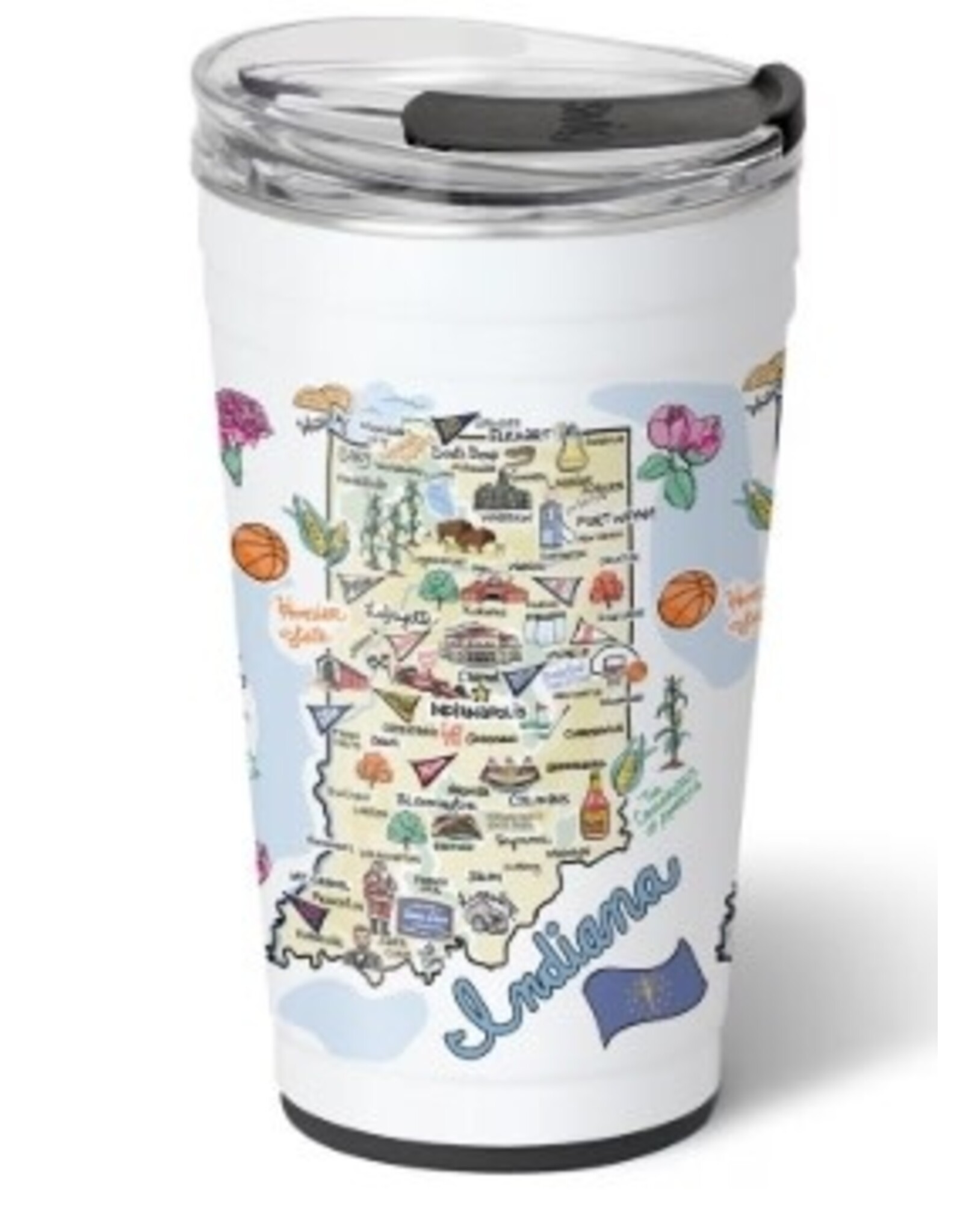 Indiana 24 oz party tumbler