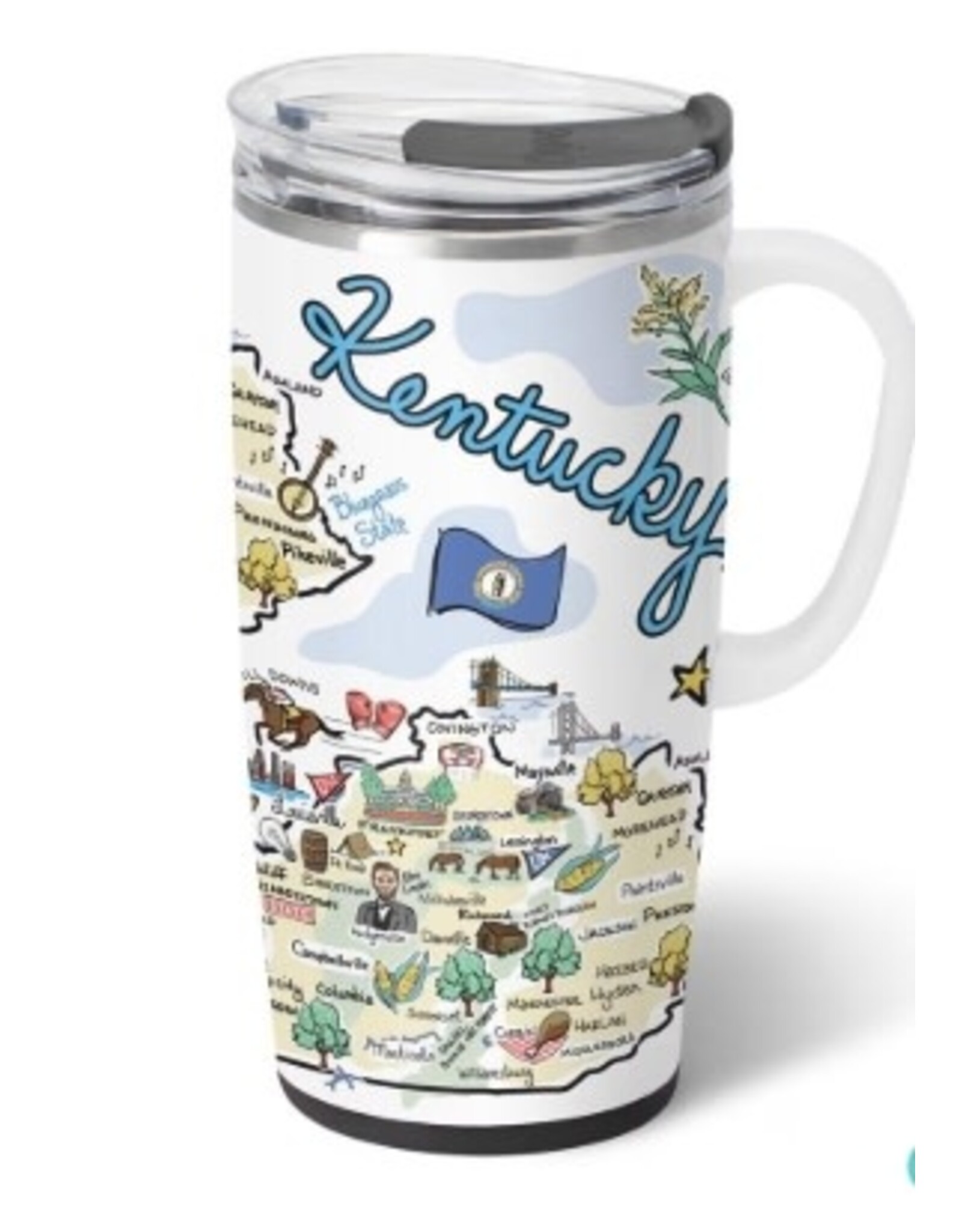 Kentucky 22 oz travel mug
