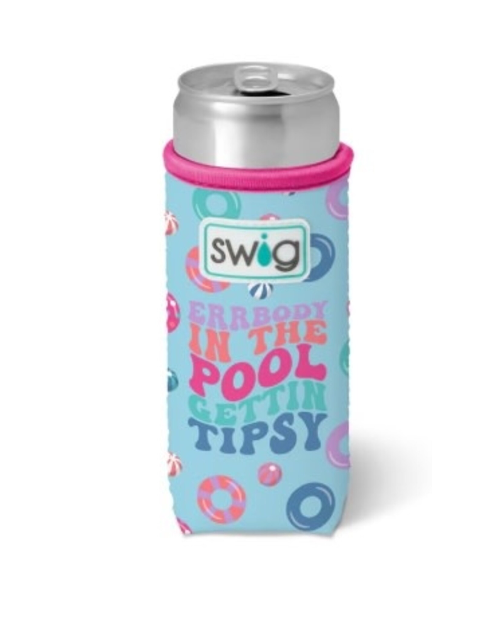 Swig Errbody in the Pool Slim Can Coolie