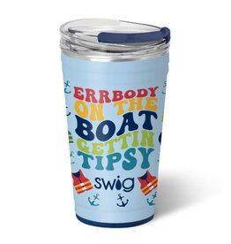 Swig Errbody on the Boat Party Cup 24oz