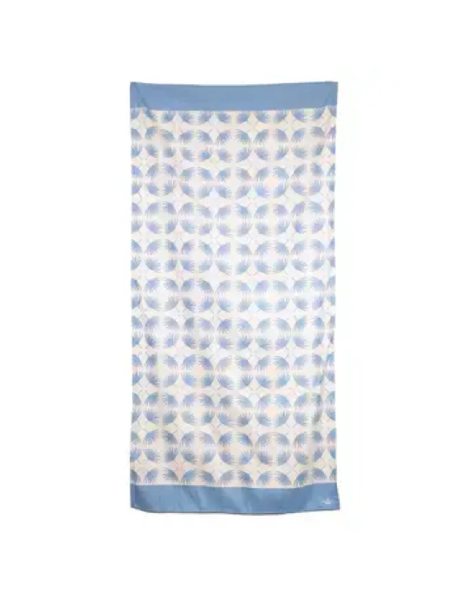 Boca Raton blue microfiber towel