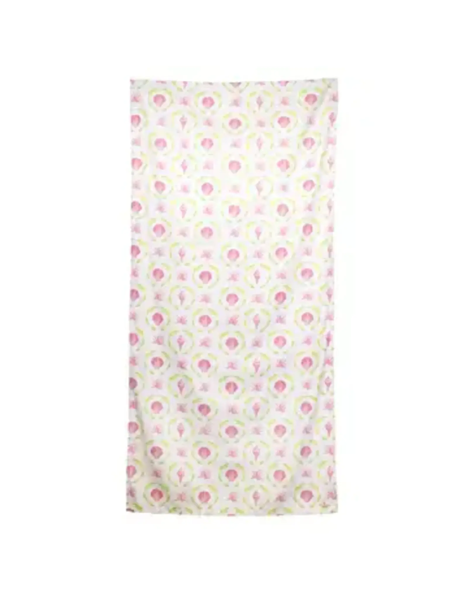 Brighton terrace microfiber towel Pink/Lime