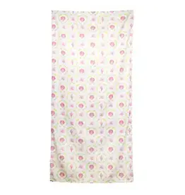 Brighton terrace microfiber towel Pink/Lime