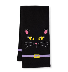 Boo Crew tea Towel Cat