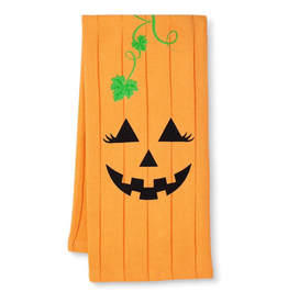 Boo Crew tea Towel Pumpkin