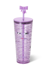 Boo Crew Mummy Plastic tumbler 24 oz