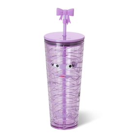 Boo Crew Mummy Plastic tumbler 24 oz