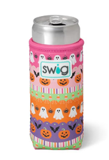 Trick or Treat Skinny can coozie