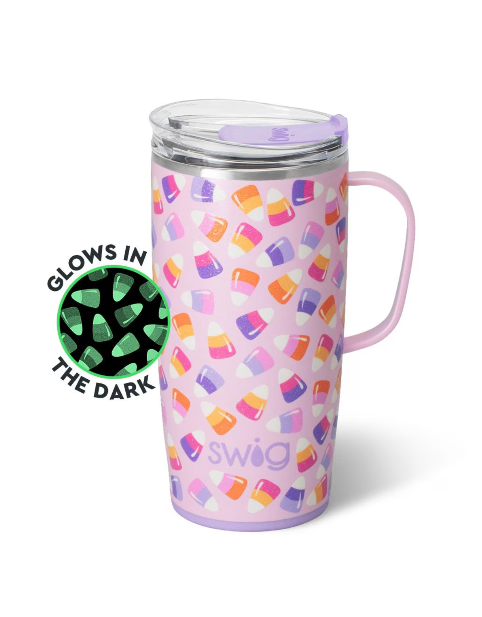 Candy Corn 22oz travel mug