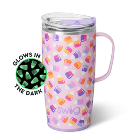 Candy Corn 22oz travel mug