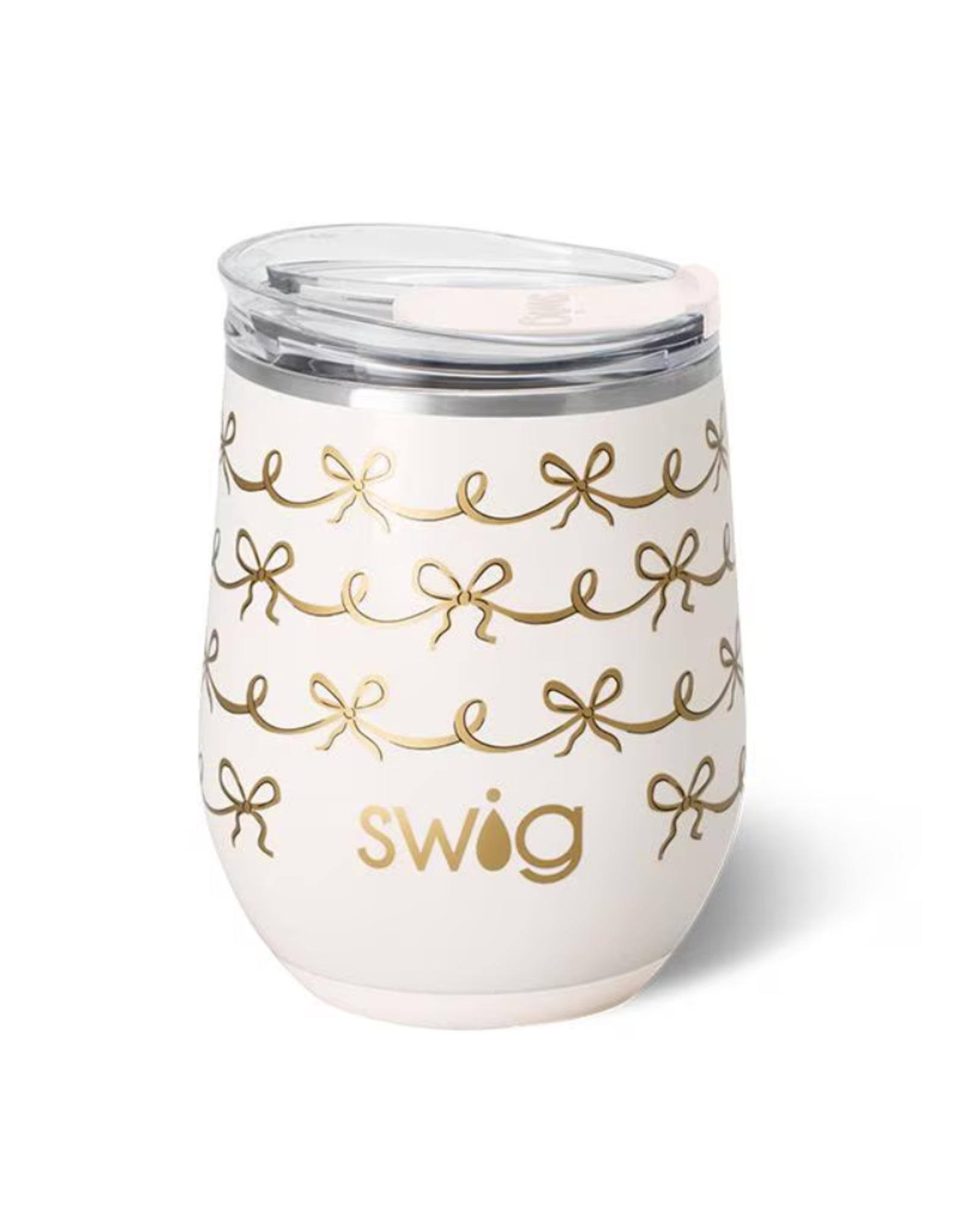 Pretty in Pearl stemless wine