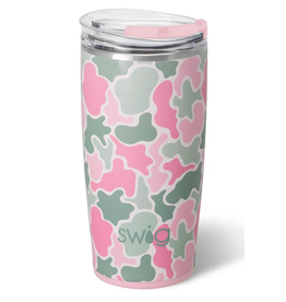 Blushing Camo 22 oz tumbler