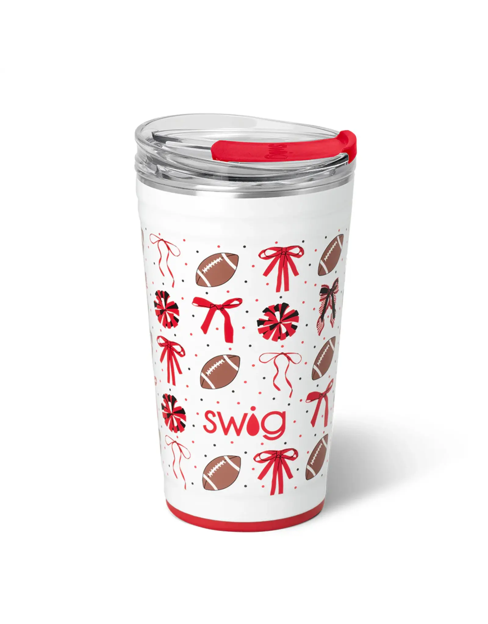 We've got spirit black&red party cup 24oz