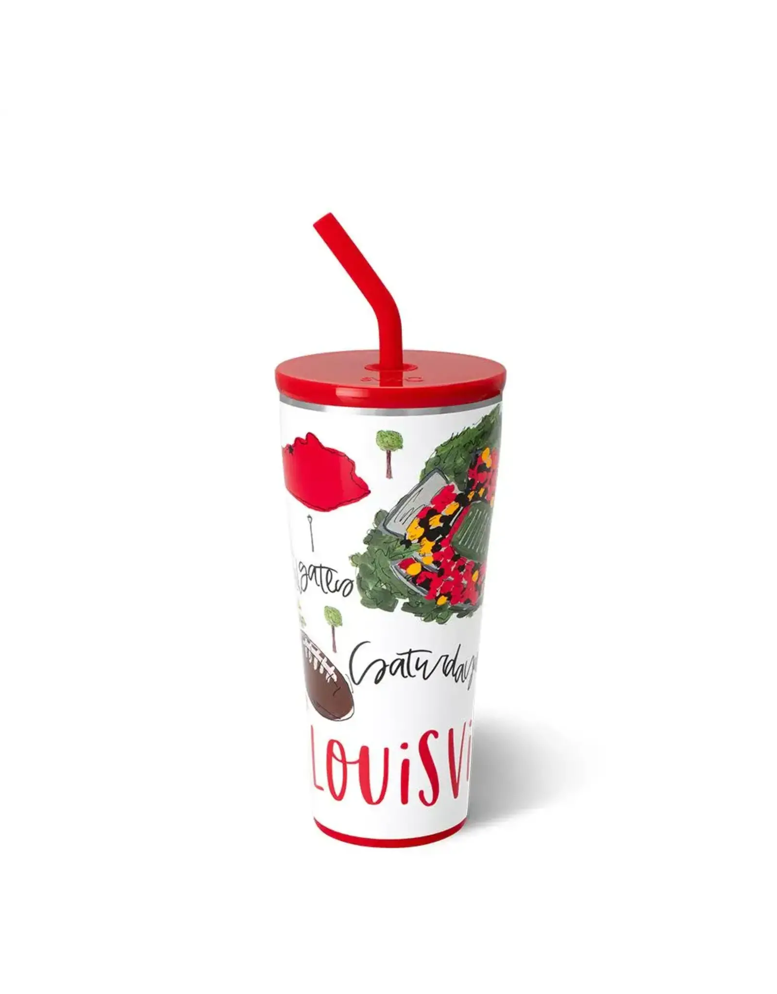 Saturdays in Louisville 32 oz tumbler