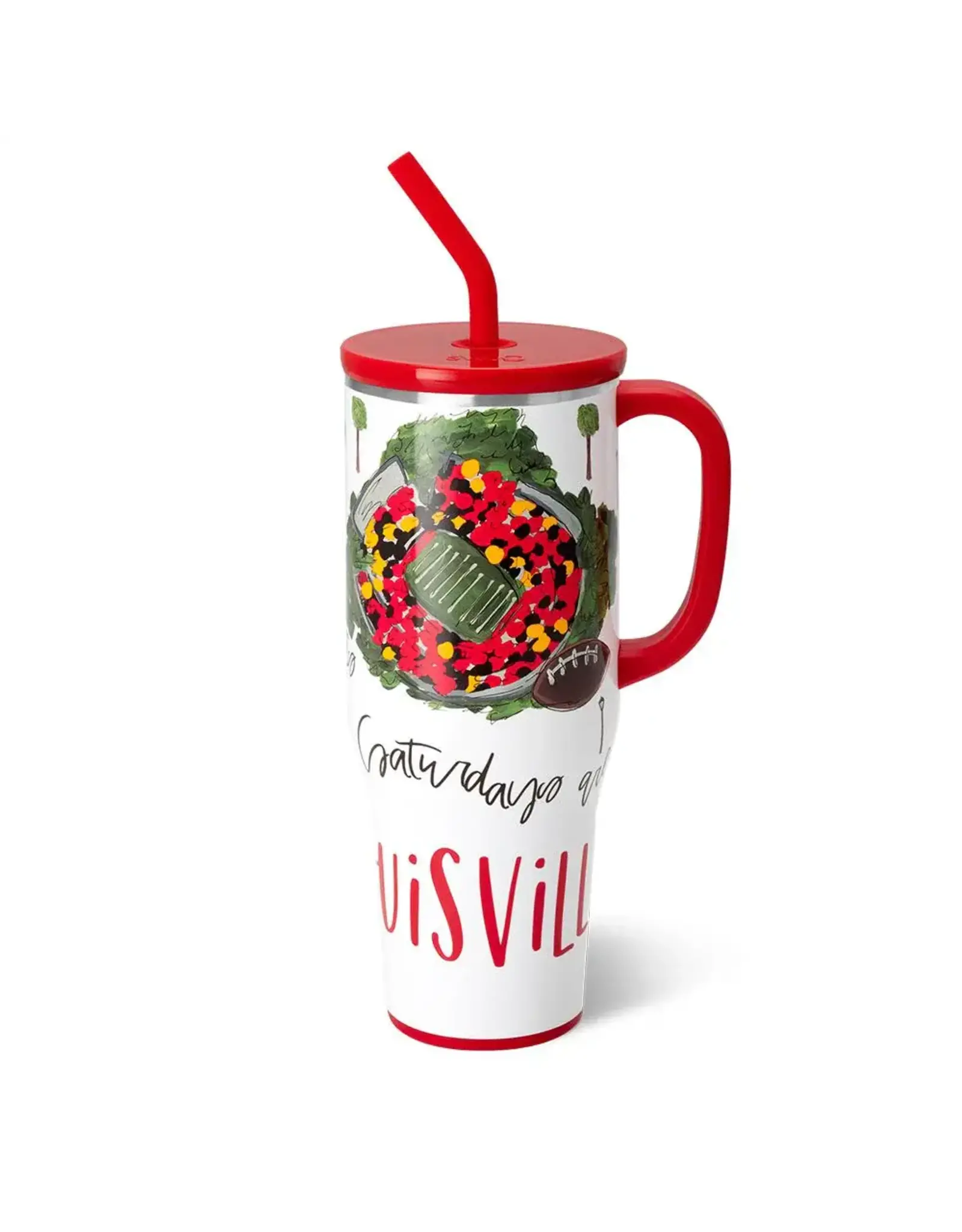 Saturdays in Louisville Mega mug 40 oz