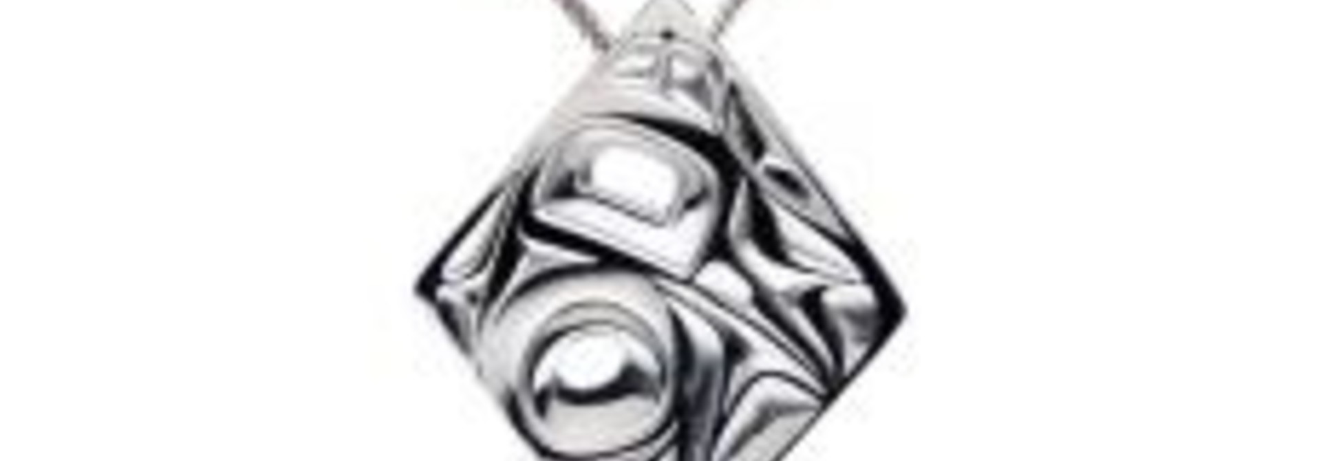Silver Pewter Pendant - Hummingbird Diamond