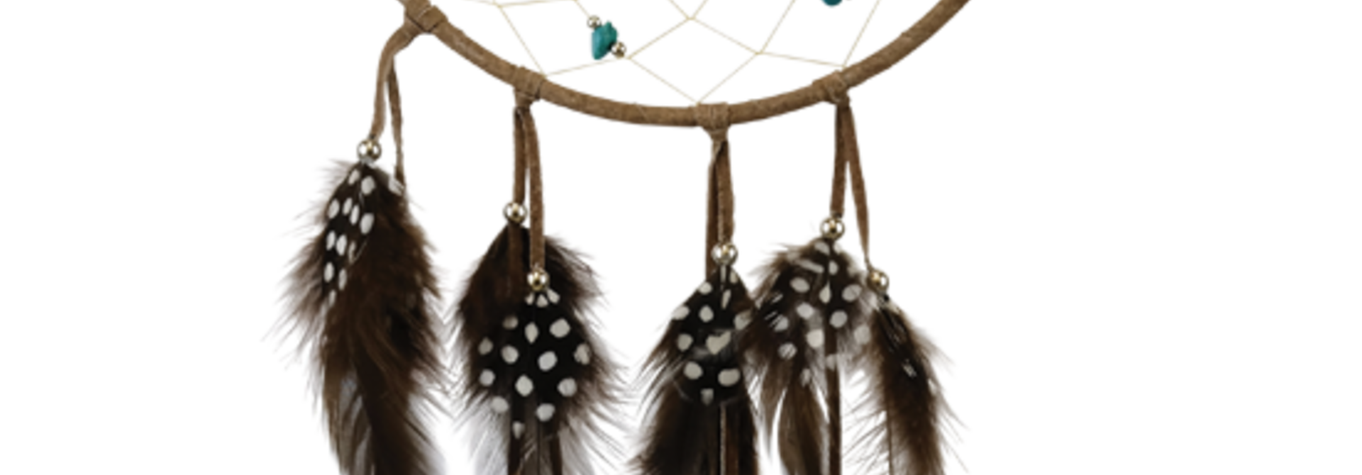 6" Dream Catcher w/ Semi precious Stones