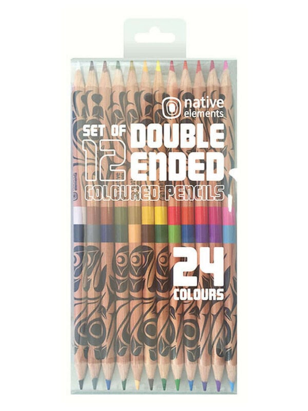 Colouring Pencils 24 colours- Eagle by T.J. Sgwaayaans Young