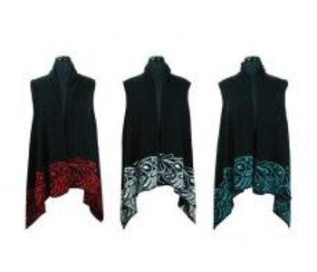 Knit Vest-Bill Helin Hummingbird