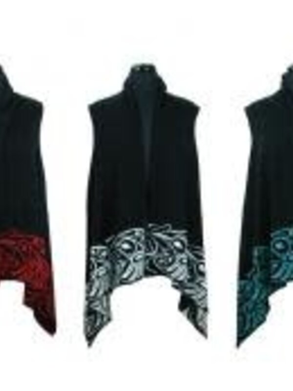 Knit Vest-Bill Helin Hummingbird