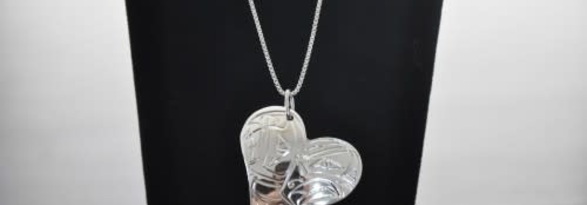 Hand Crafted Silver Hummingbird Pendant by Vincent Henson